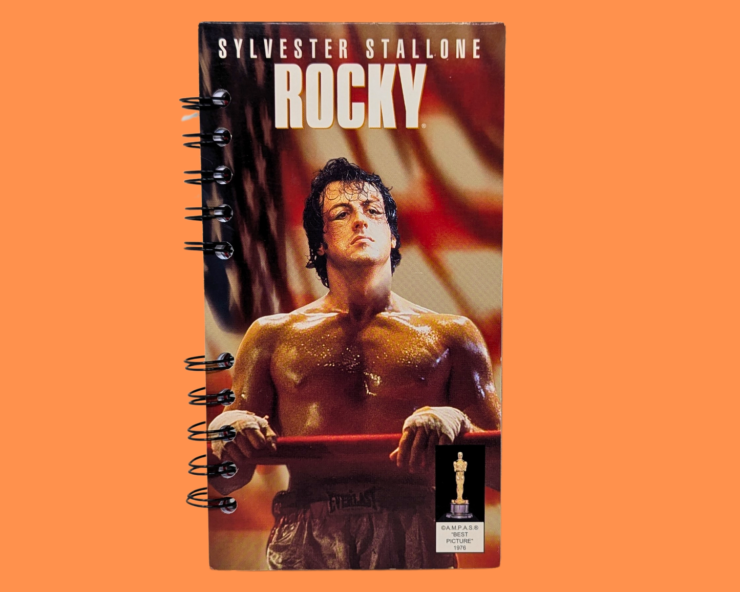 Rocky VHS Movie Notebook