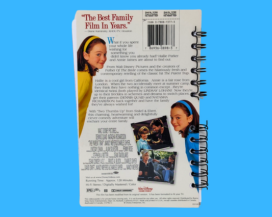 The Parent Trap, Walt Disney VHS Movie Notebook