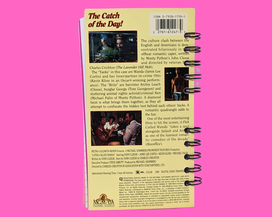 A Fish Called Wanda VHS Movie Notebook