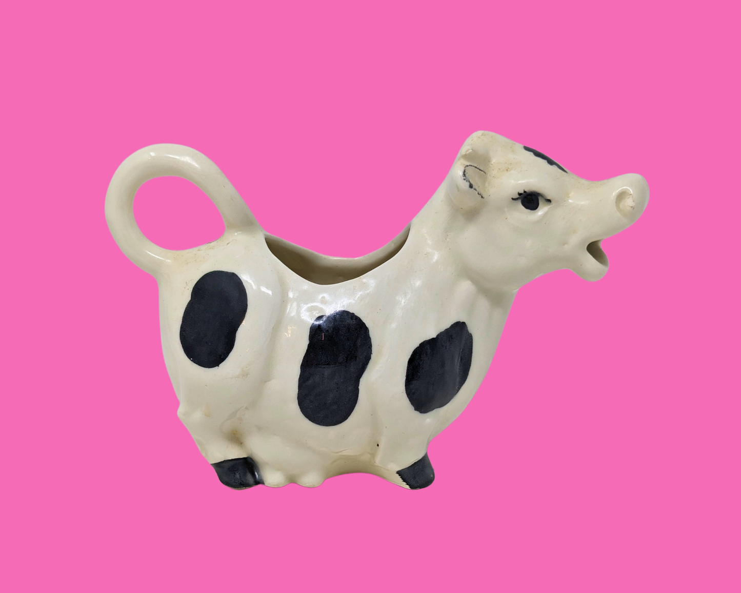 Vintage 1990's Adorable Cow Gravy Bowl Made in Vermont