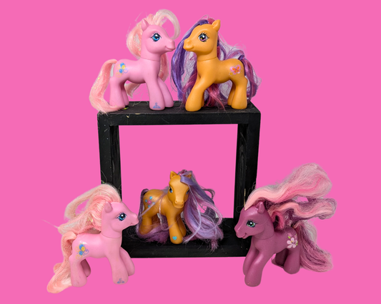 Y2K Lot of 5 Ponies From My Little Pony