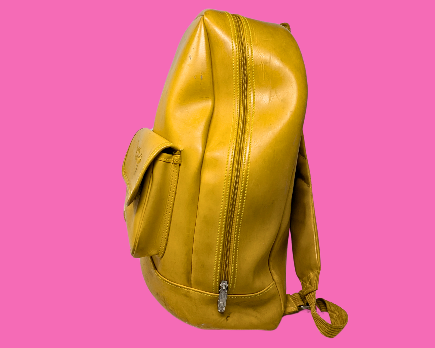 Dr. Martens Yellow Leather, Rubber Style Backpack