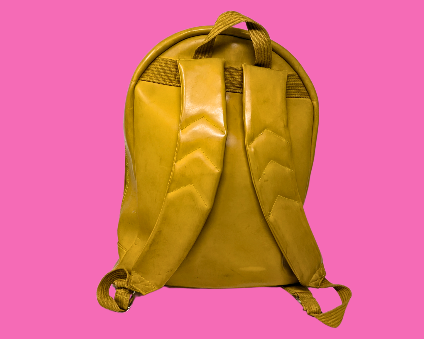 Dr. Martens Yellow Leather, Rubber Style Backpack