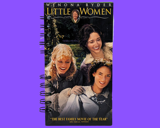 Little Women VHS Movie Notebook