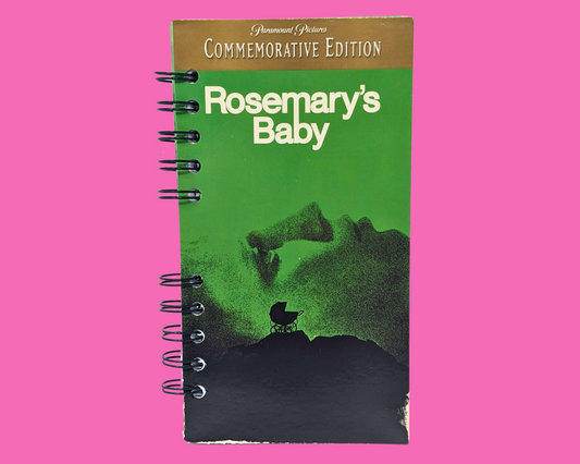 Rosemary's Baby VHS Movie Notebook