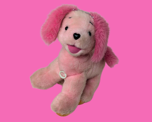 Vintage 2001 Mattel Barbie Plush of Pink Puppy