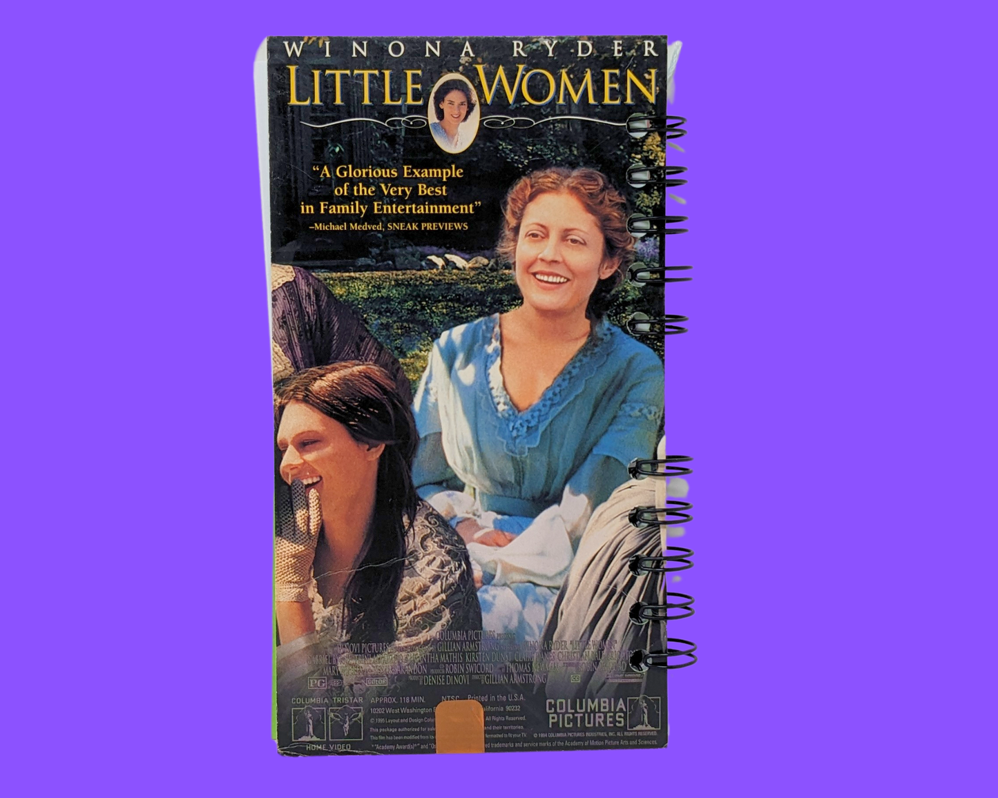 Little Women VHS Movie Notebook