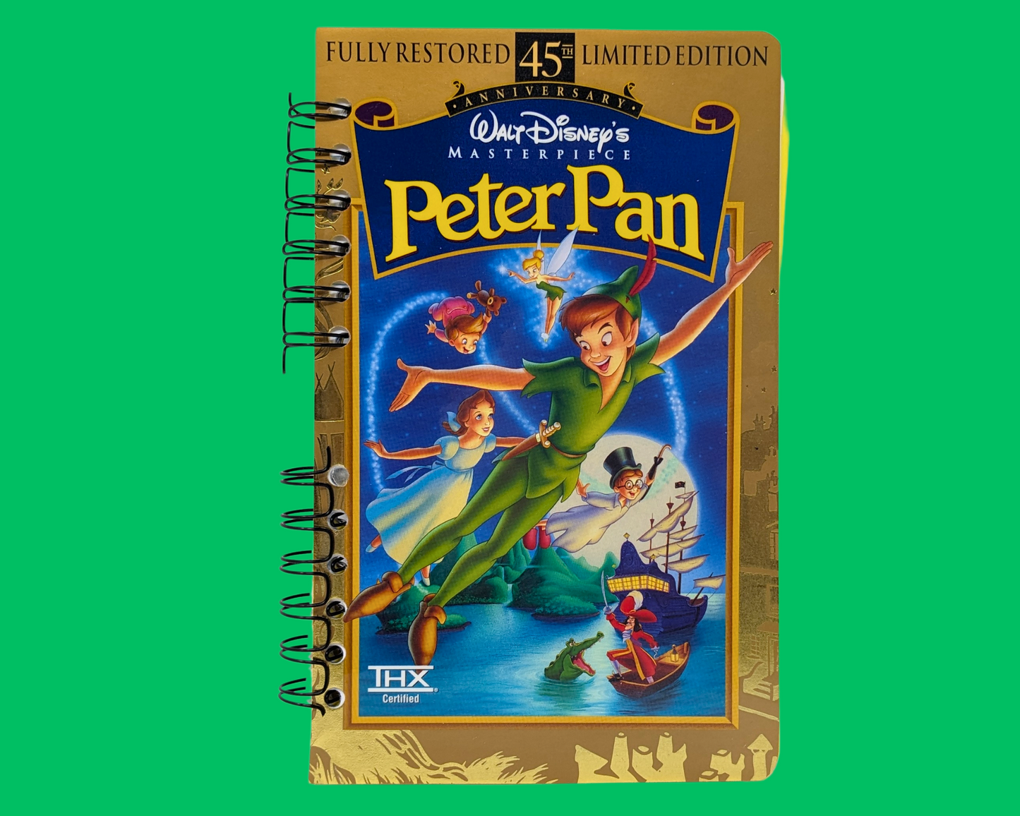 Peter Pan, Walt Disney VHS Movie Notebook