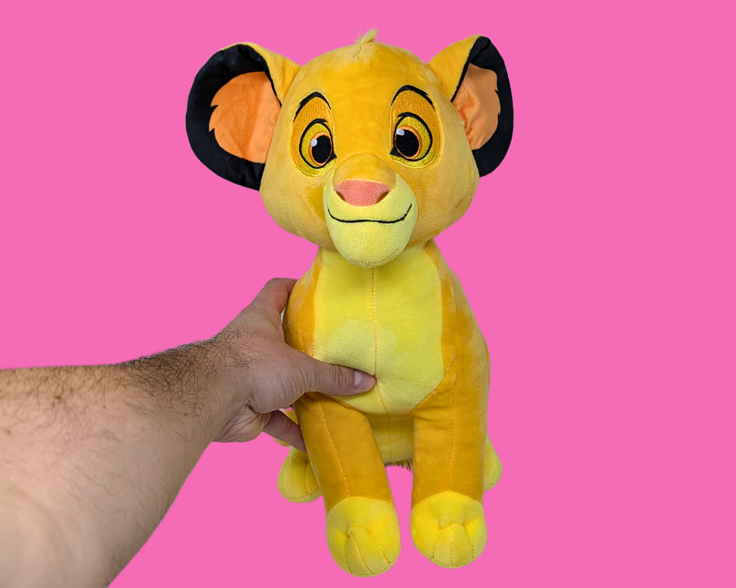 Vintage 1990's The Lion King Simba Big Plushie