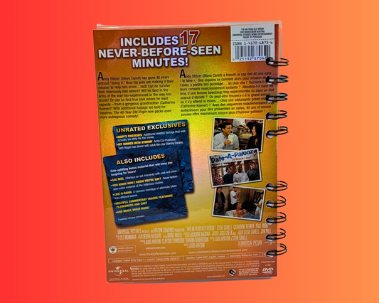 The 40 Year Old Virgin DVD Movie Notebook