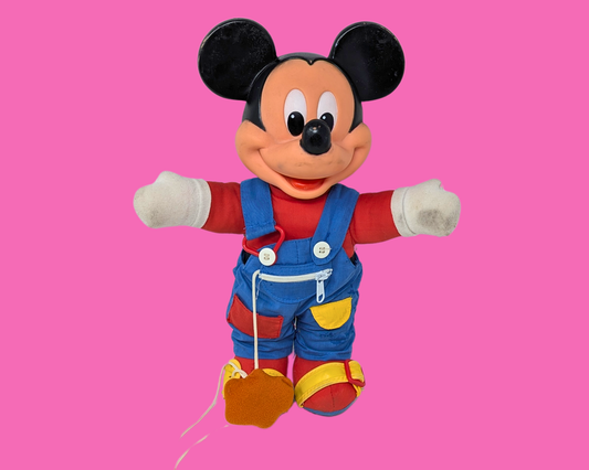 Vintage 1980's Mickey Mouse Doll