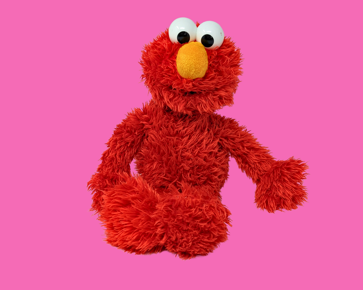 Vintage 1990's Sesame Street Elmo Plush Toy, Functional