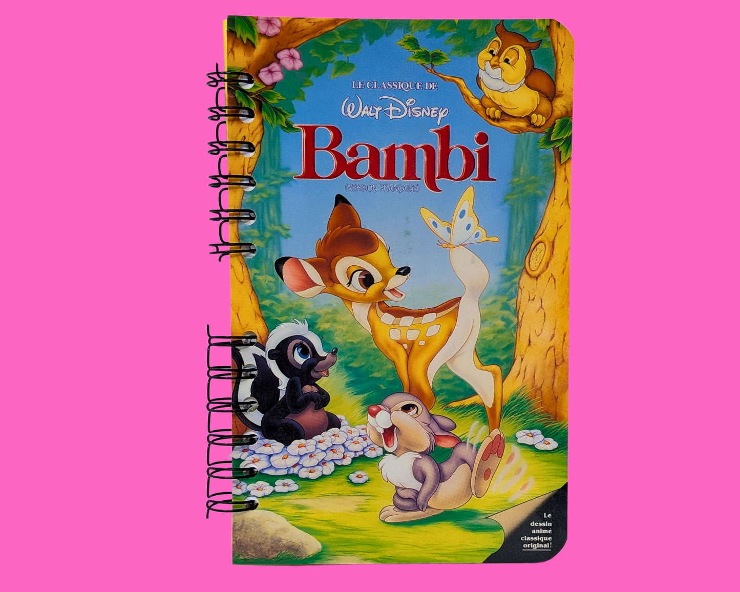 Bambi, Walt Disney VHS Movie Notebook