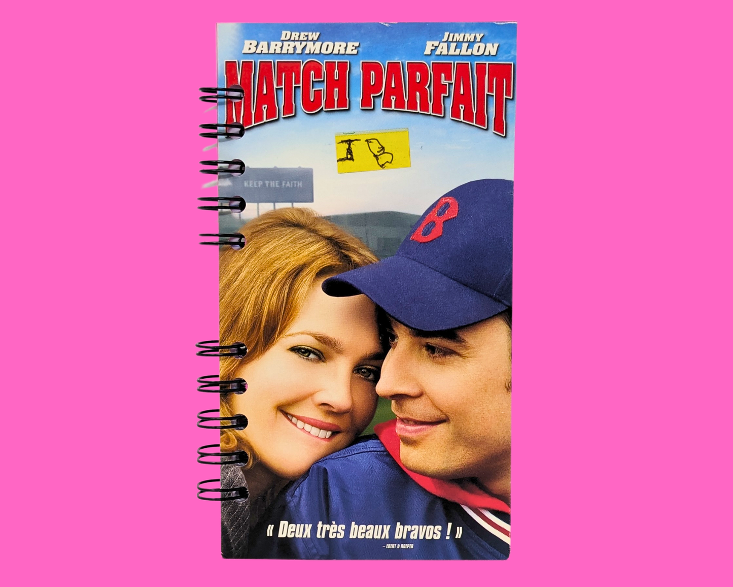 Fever Pitch VHS Movie Notebook