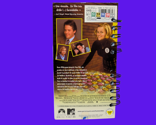 Election VHS Movie Notebook