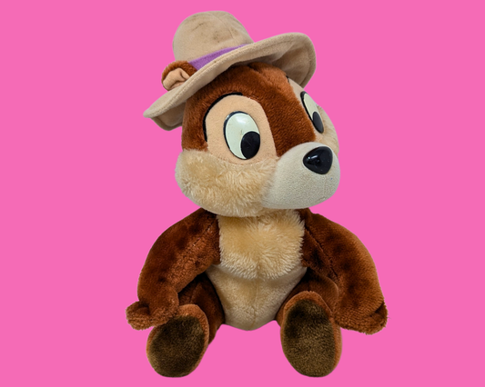 Vintage 1980's Official Disneyland Chip 'N Dale Rescue Ranger Chip Plush Toy