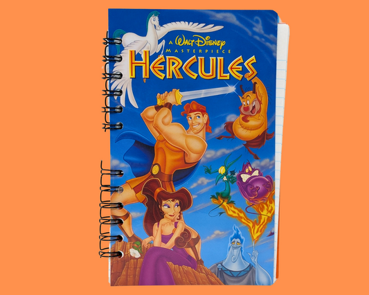 Hercules, Walt Disney VHS Movie Notebook