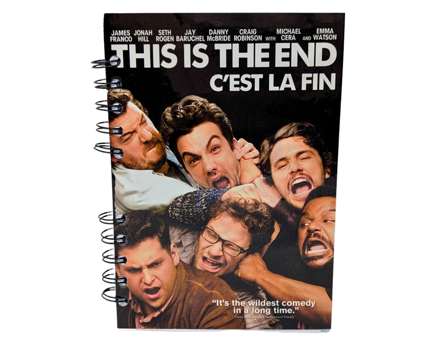 This Is The End DVD Movie Notebook