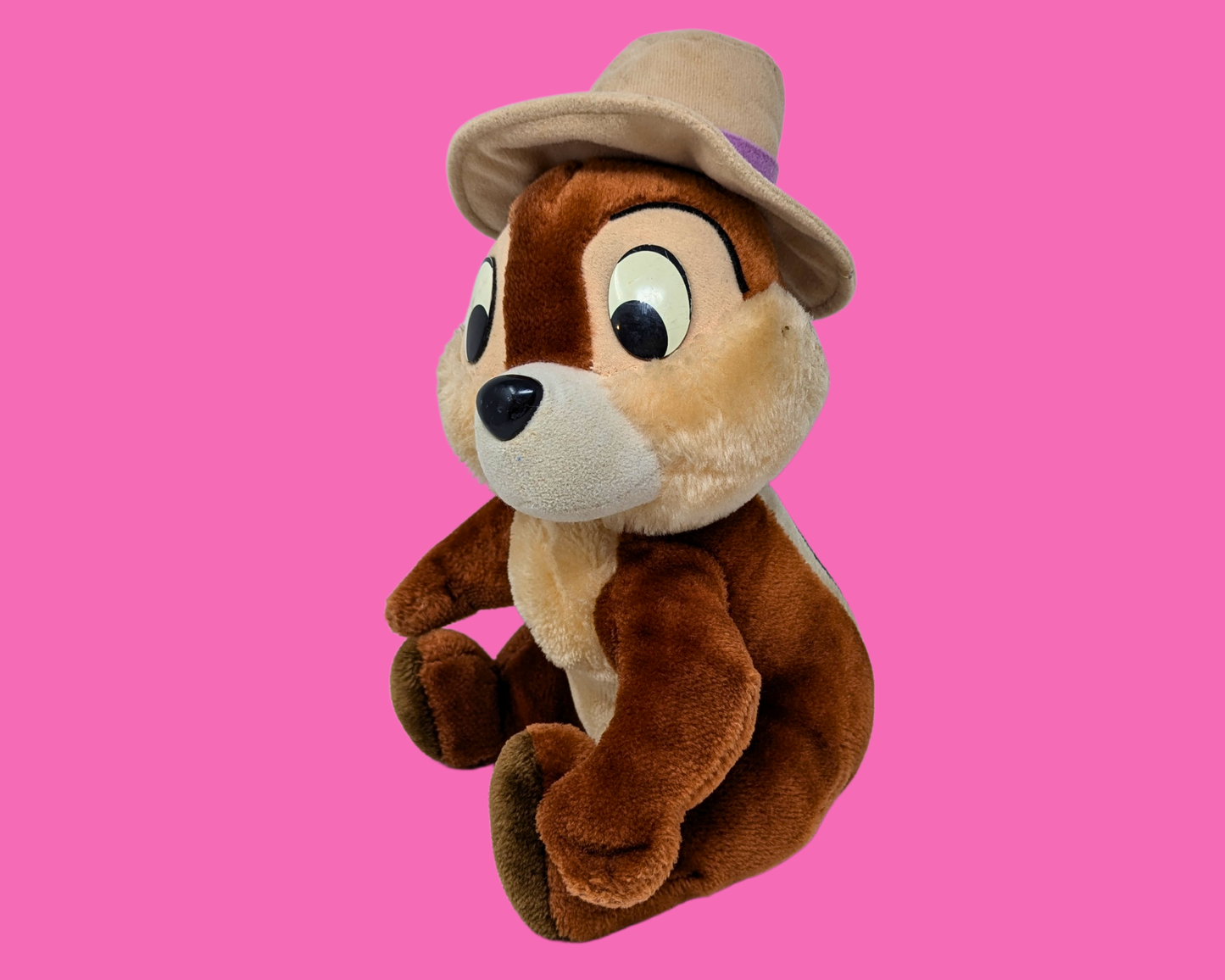 Vintage 1980's Official Disneyland Chip 'N Dale Rescue Ranger Chip Plush Toy