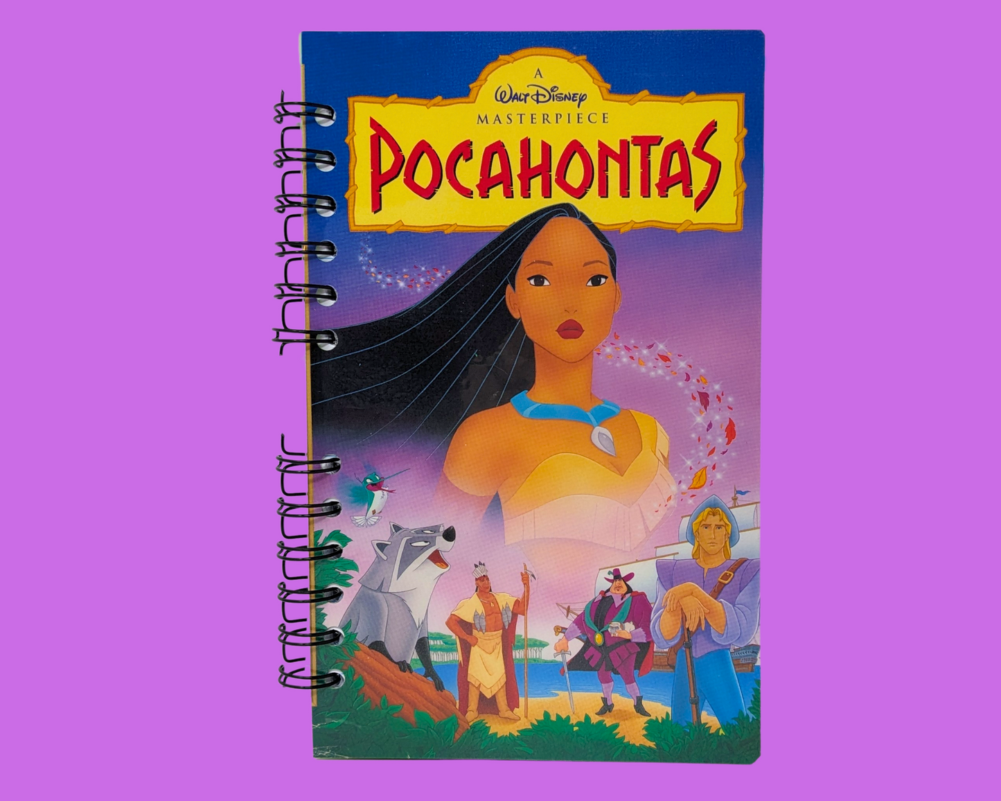 Pocahontas, Walt Disney VHS Movie Notebook