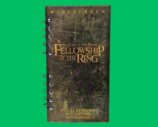 The Lord of the Rings, The Fellowship of the Ring VHS Movie Notebook