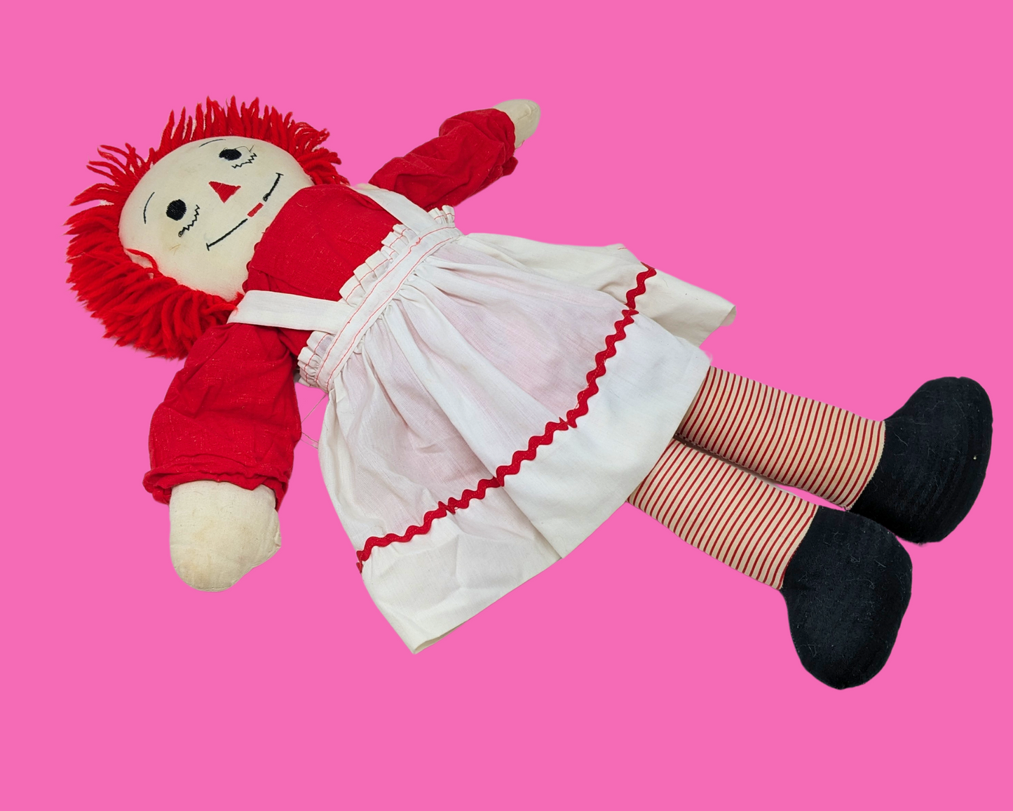 Vintage 1980's Raggedy Ann Doll