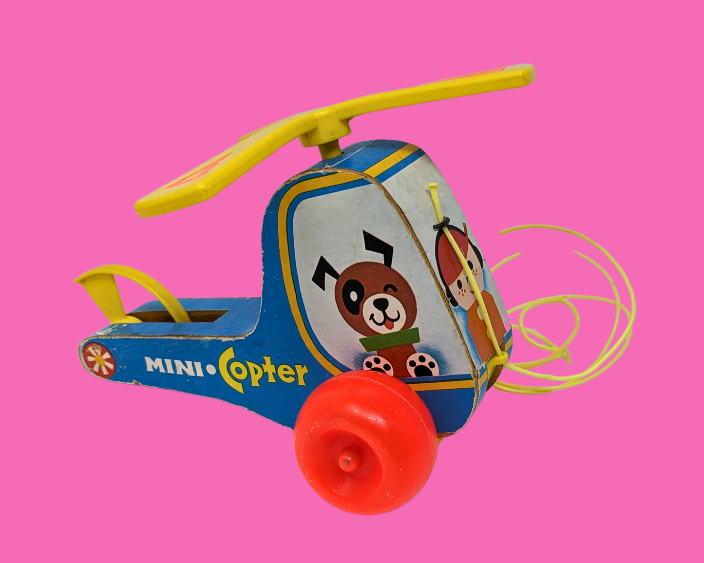 Vintage 1960's Mini Copter Toy