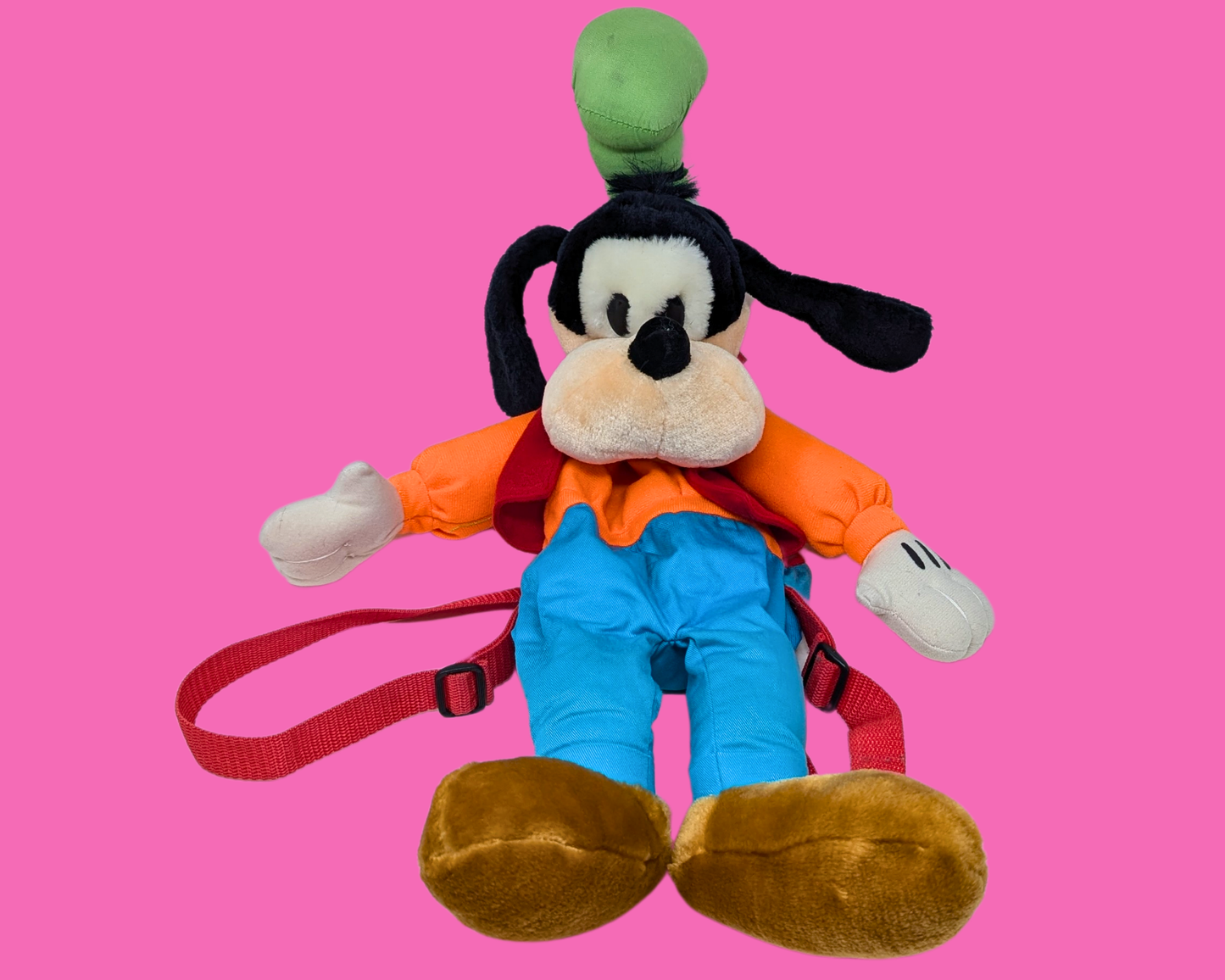 Vintage 1990's Walt Disney Goofy Plushie Bag