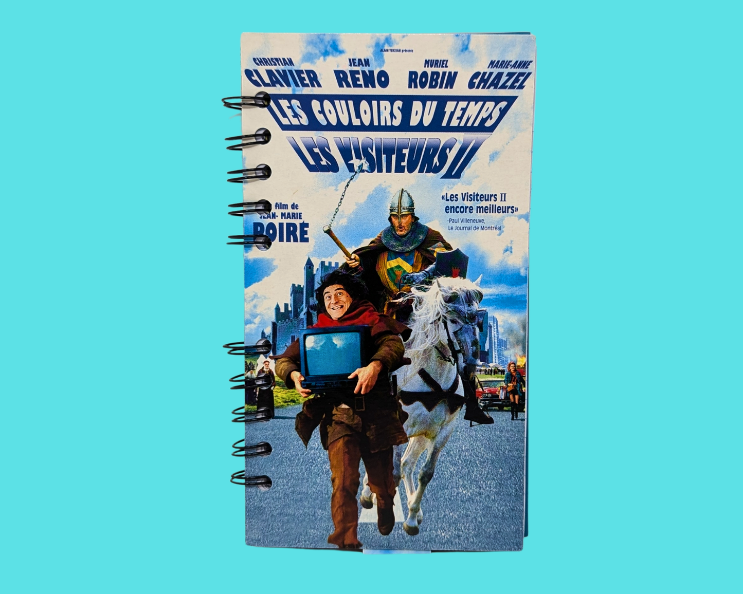 Les Visiteurs II VHS Movie Notebook