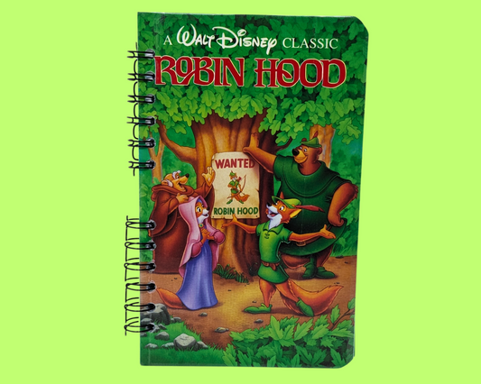 Robin Hood, Walt Disney VHS Movie Notebook