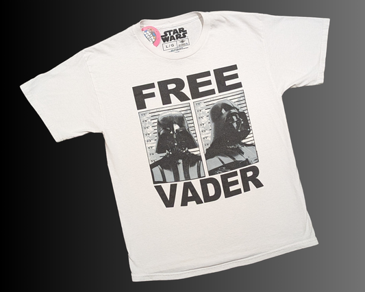 Y2K Star Wars, Free Vader T-Shirt Size L