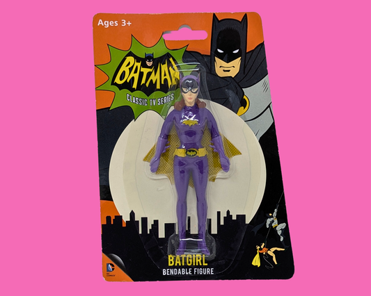 Y2K Collectible Sealed Batman Classic TV Series Bat Girl Bendable Figure