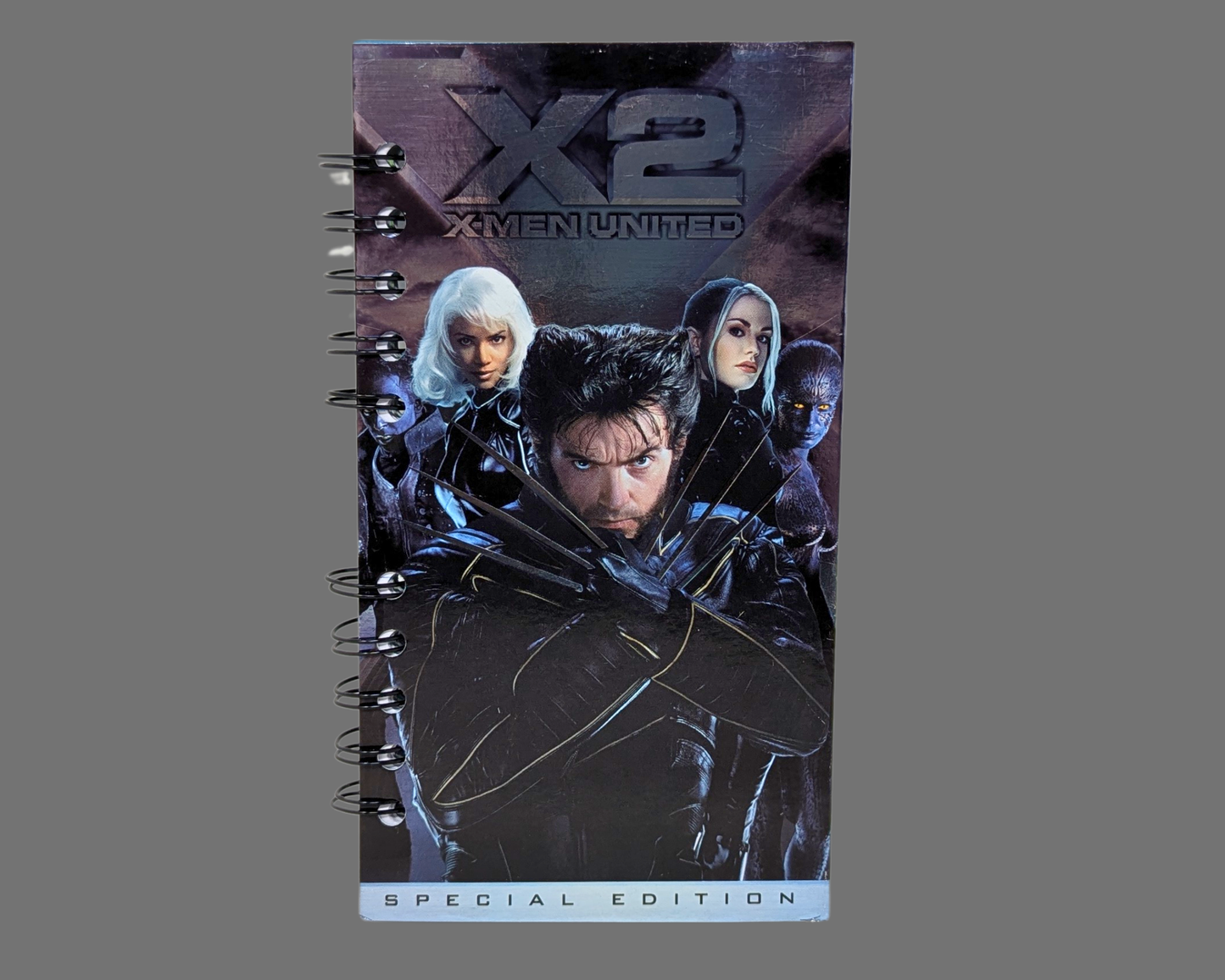 X-Men II United VHS Movie Notebook