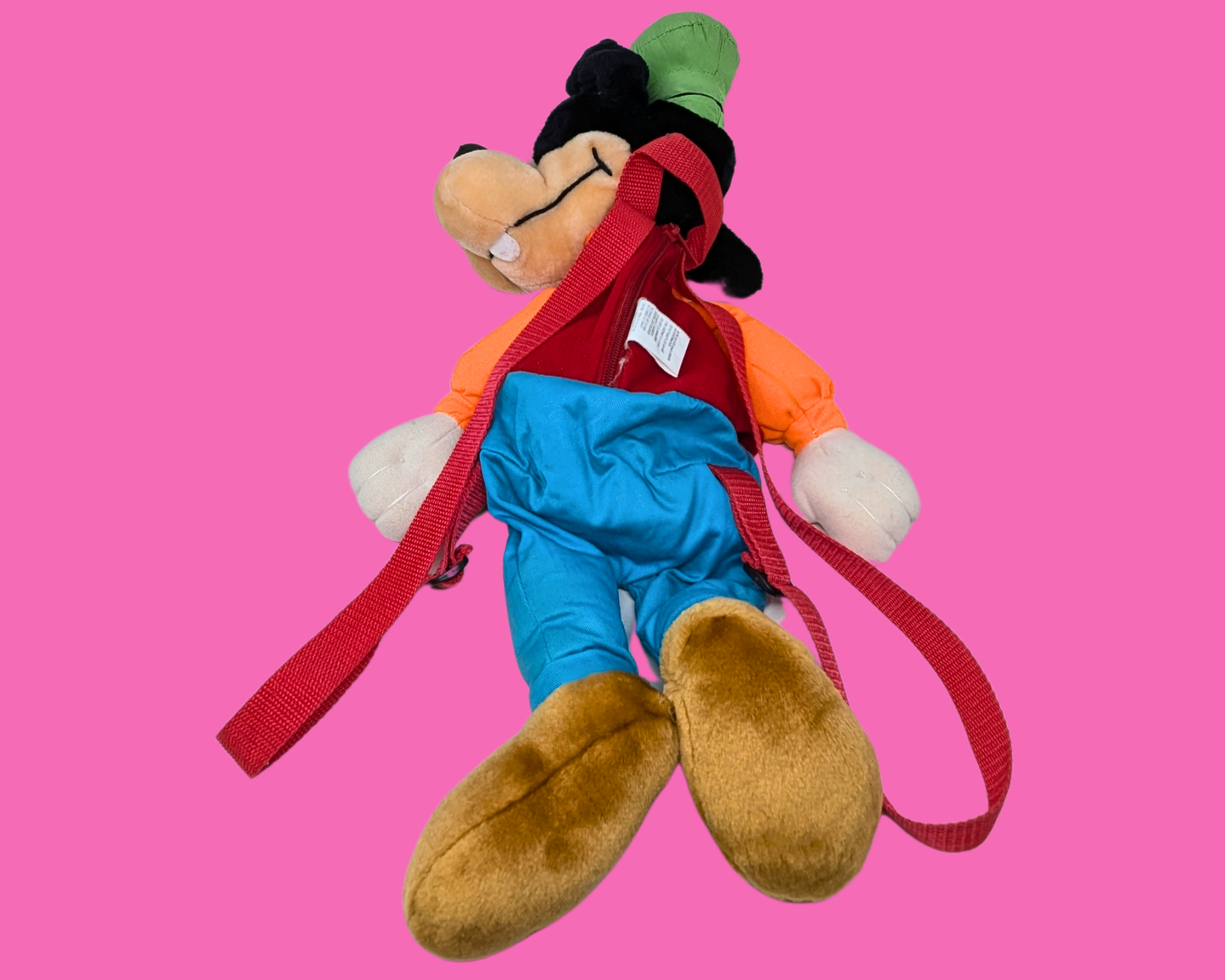 Vintage 1990's Walt Disney Goofy Plushie Bag