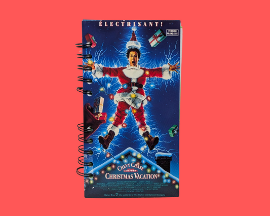 National Lampoon's Christmas Vacation VHS Movie Notebook