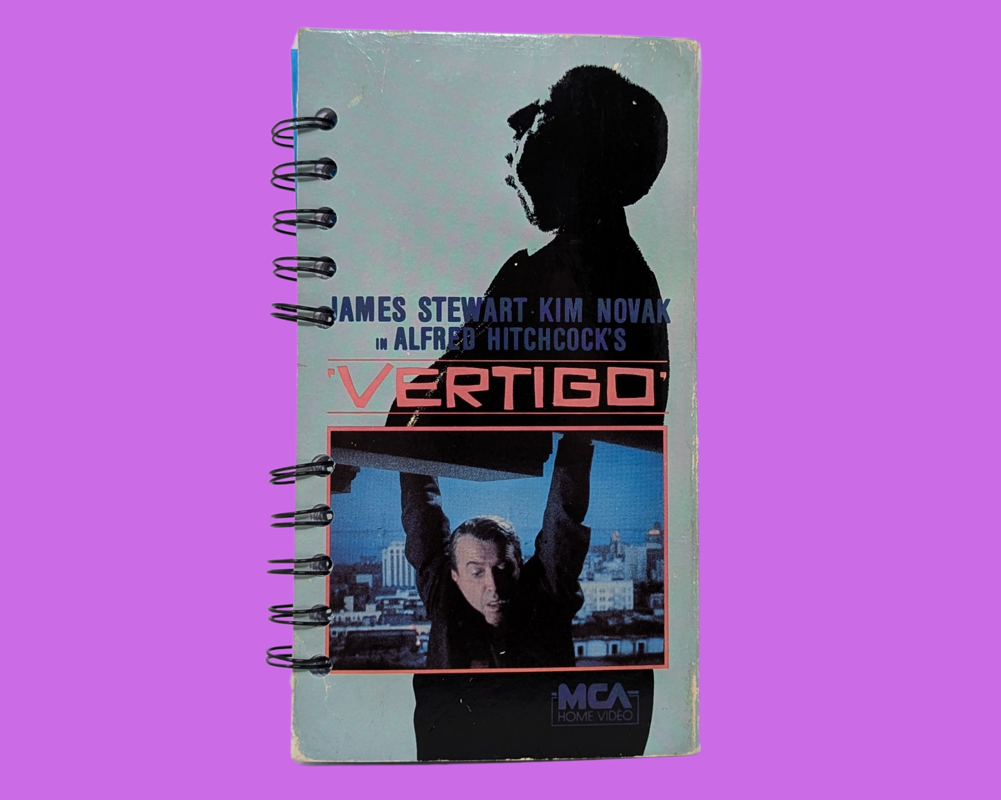 Vertigo VHS Movie Notebook