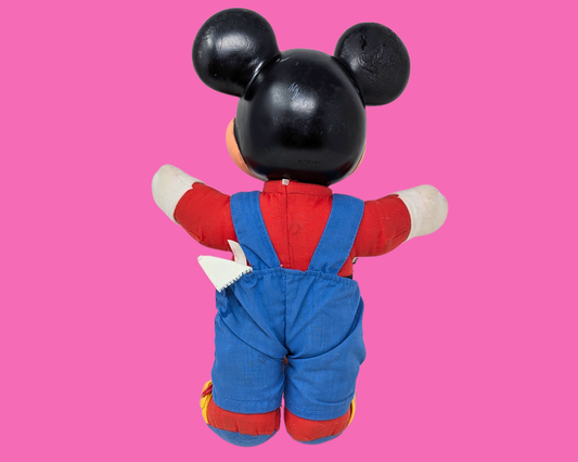 Vintage 1980's Mickey Mouse Doll