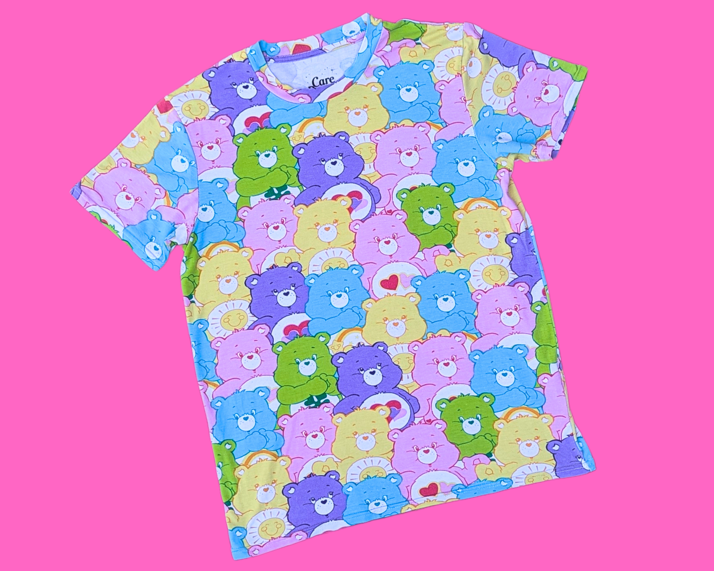 Official Care Bears Stretchy T-Shirt for Women Size S