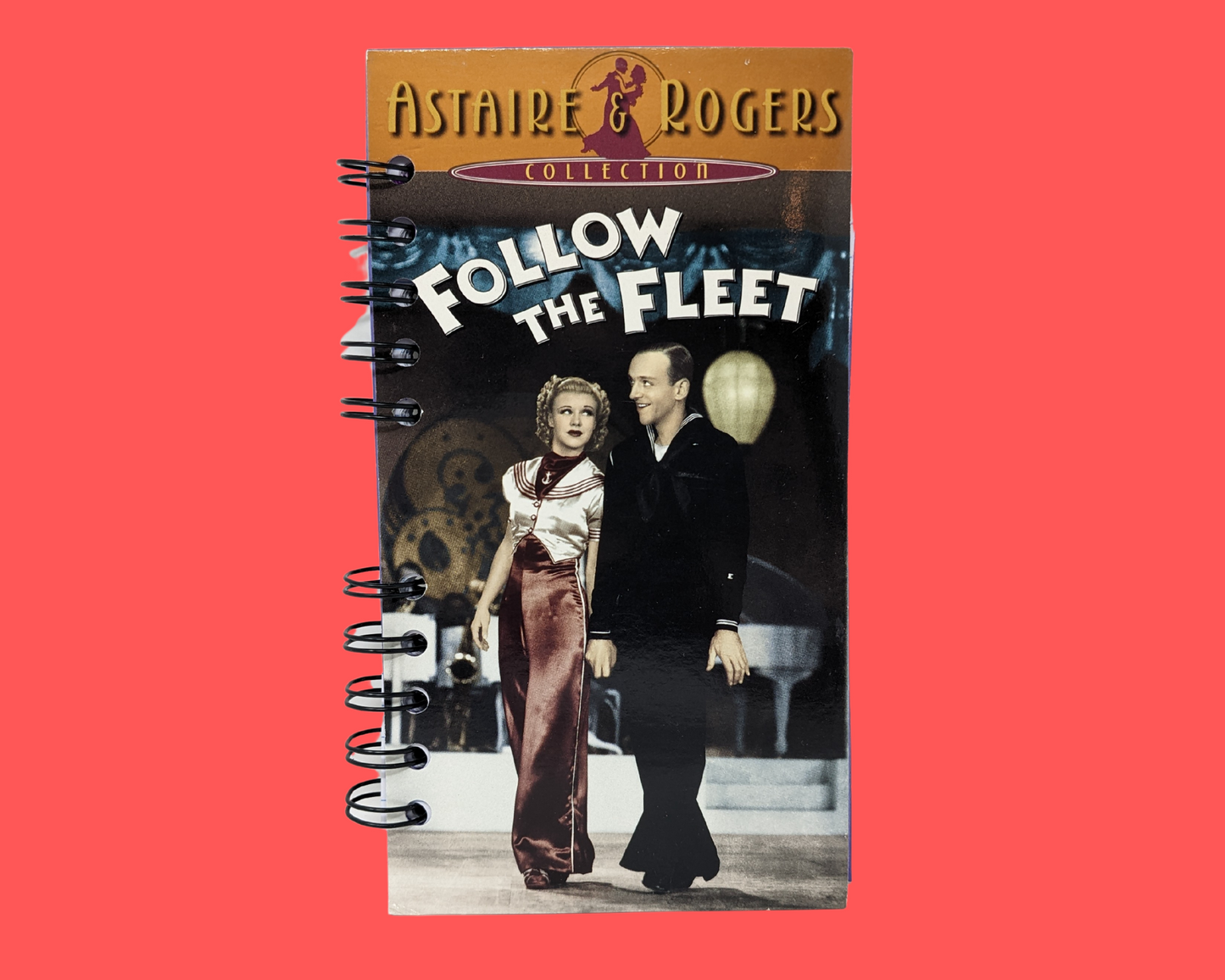 Follow The Fleet VHS Movie Notebook