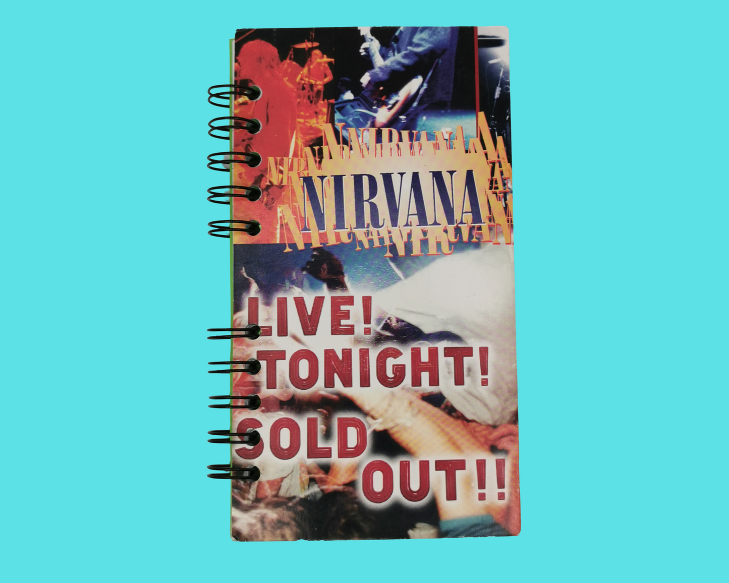 Nirvana en direct ce soir ! Solder! Cahier de film VHS