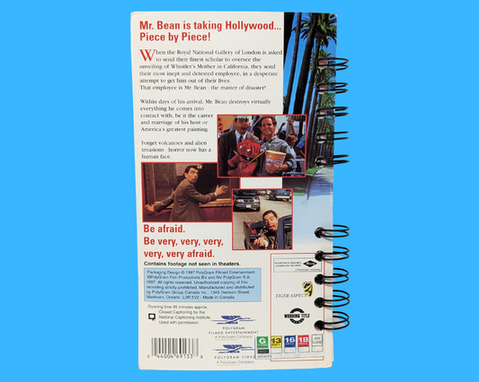 Bean The Ultimate Disaster Movie VHS Movie Notebook