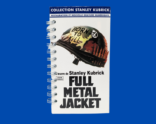 Full Metal Jacket French Version VHS Movie Notebook