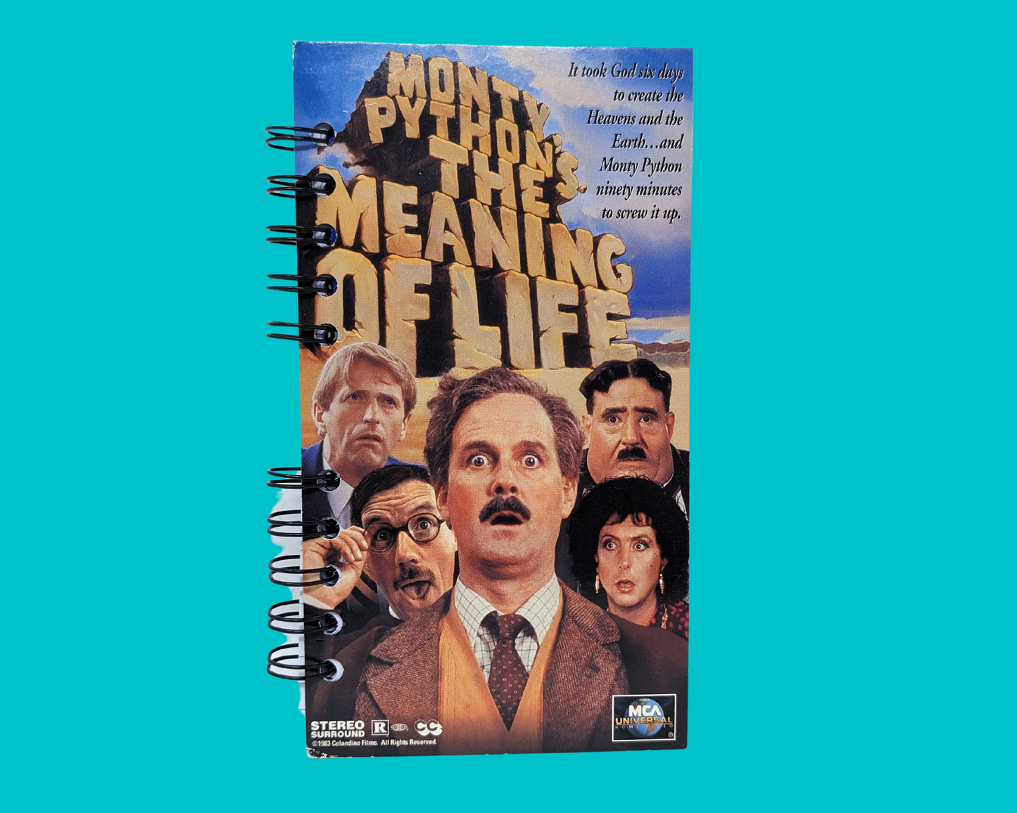 Monty Python's The Meaning Of Life VHS Movie Notebook
