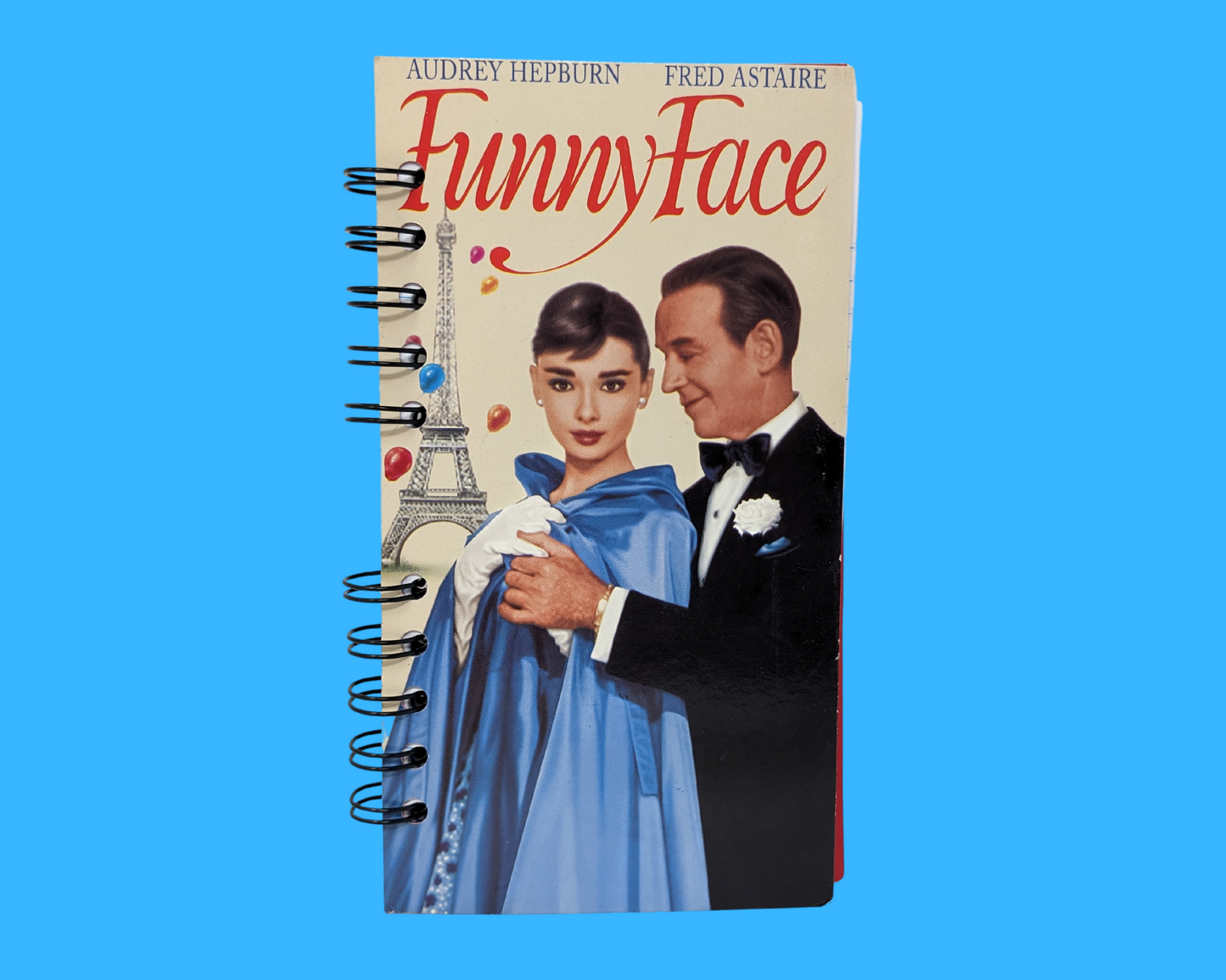 Funny Face VHS Movie Notebook