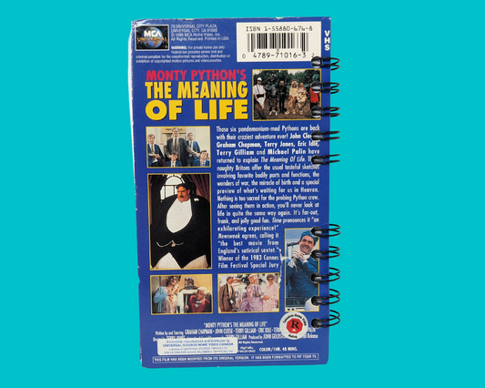 Cahier de film VHS Le sens de la vie de Monty Python