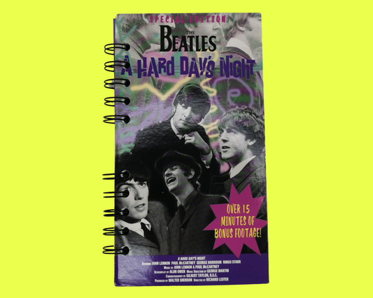 Cahier de film VHS The Beatles A Hard Days Night