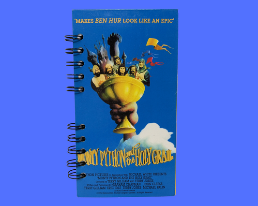 Cahier de film VHS Monty Python et le Saint Graal