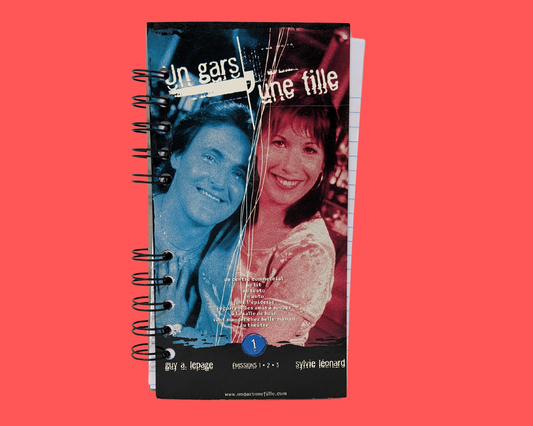 Cahier de film VHS Un Gars une Fille