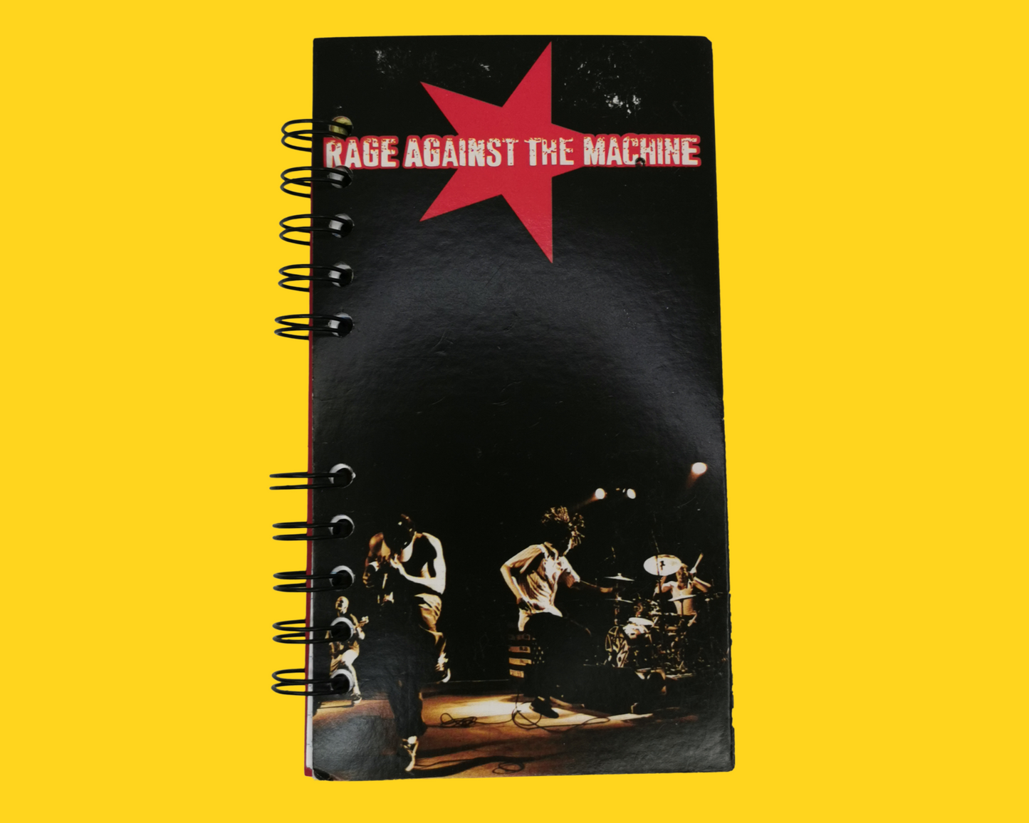 Rage Against The Machine VHS Movie Notebook