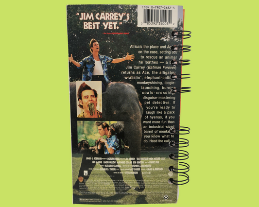 Ace Ventura When Nature Calls VHS Movie Notebook